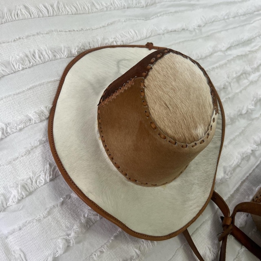 Geniune Leather/ Fur Hat